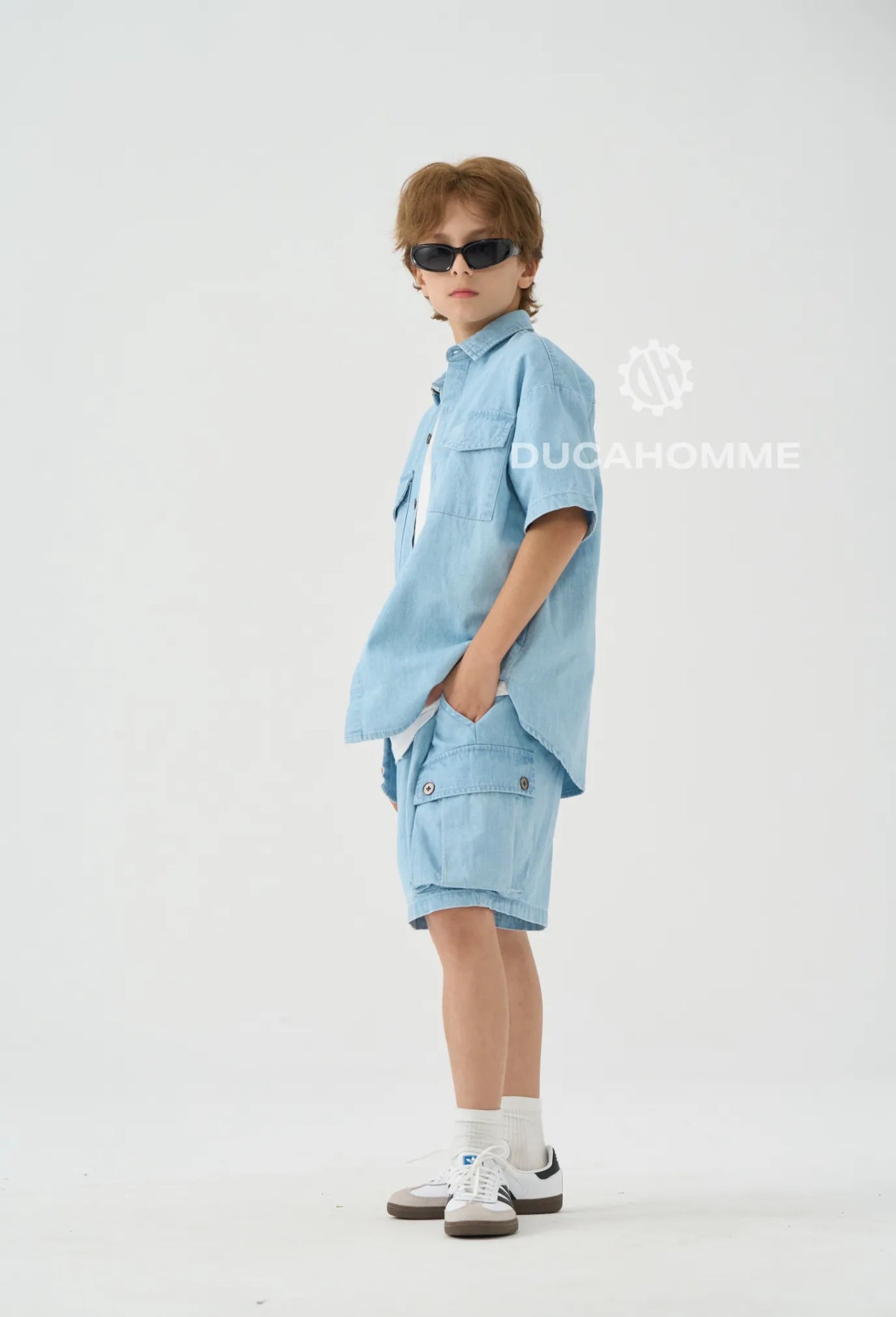Completo jeans JR 303042G