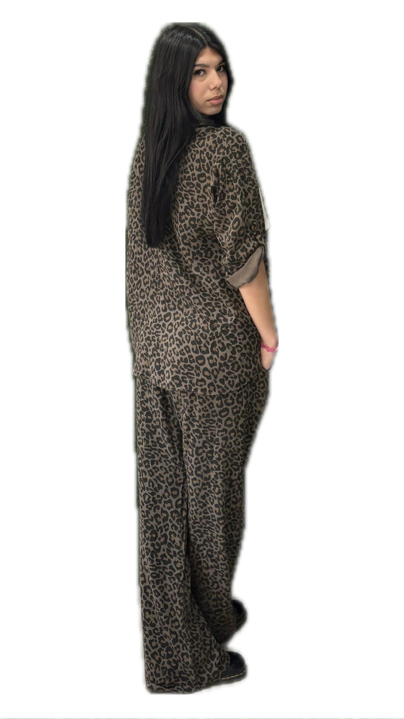 coordinato leopardato