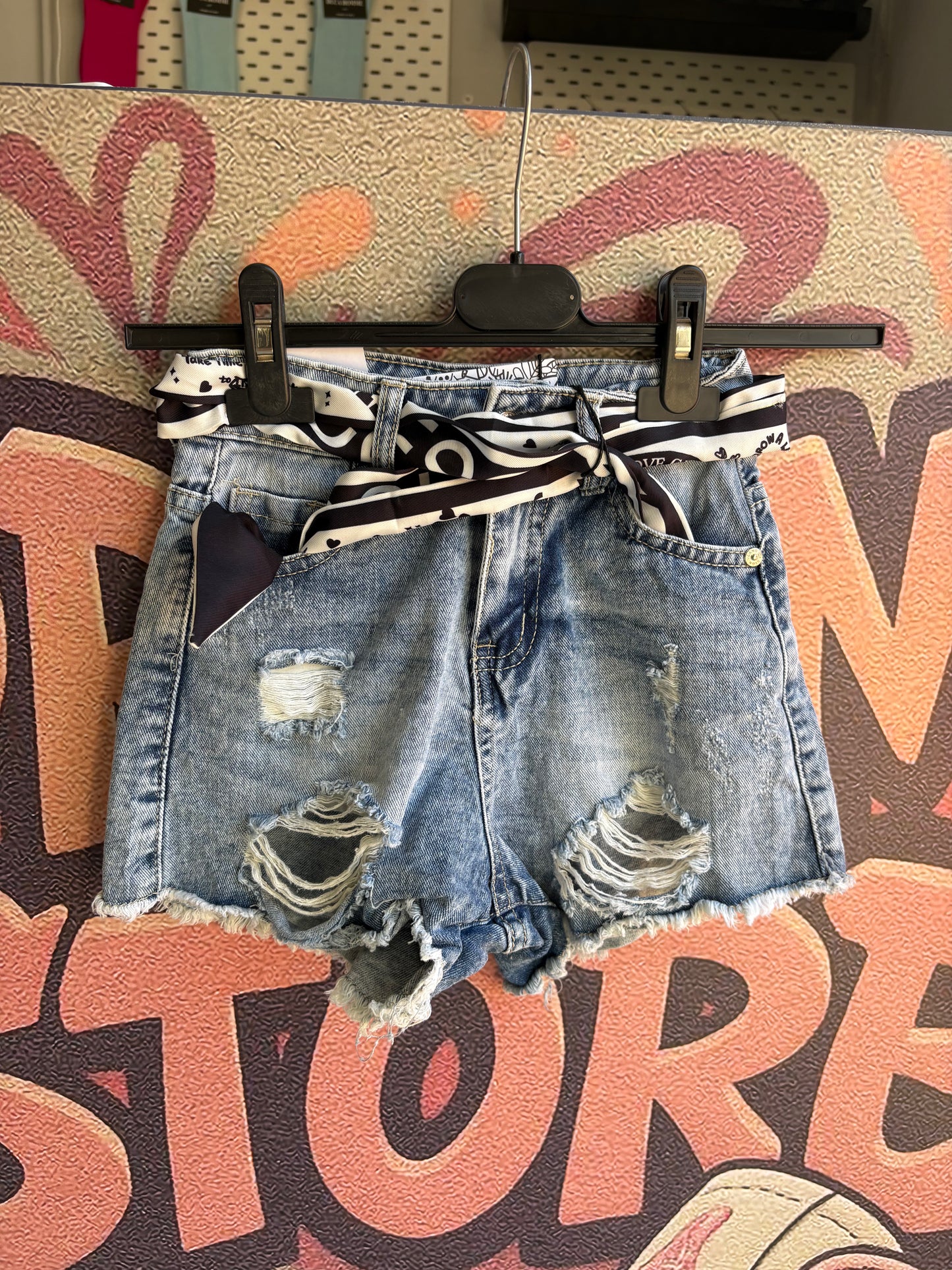 pantaloncino jeans ragazza
