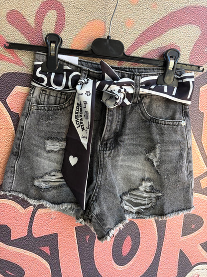 pantaloncino jeans ragazza