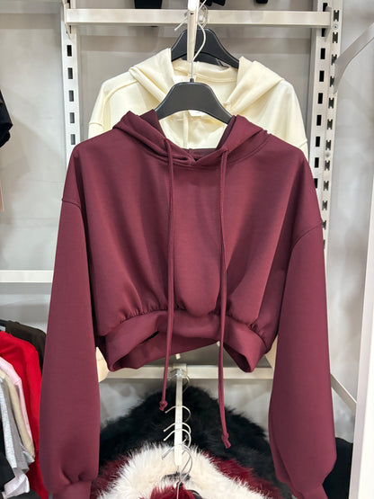 Felpa crop Anita