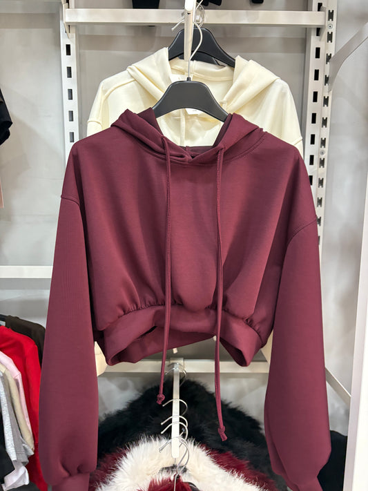 Felpa crop Anita