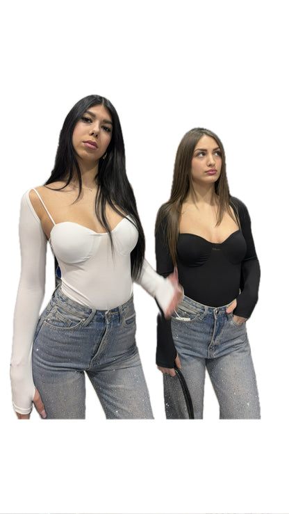 Body con coprispalle